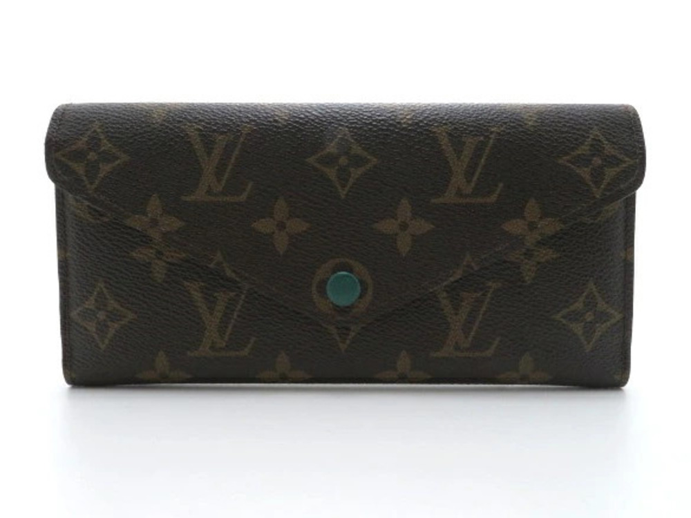 LOUIS VUITTON Portefeuille Josephine Long Wallet Monogram Green